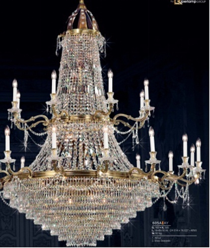 картинка Maytoni Подвесной светильник Дворец / Palace E27х42