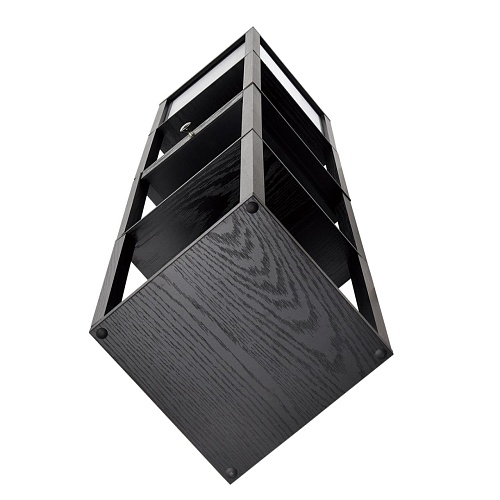 картинка LUMION 8092/1F COMFI LN26 460 черный/белый, дерево/текстиль Торшер Е27 1*60W 220V PRACTIC