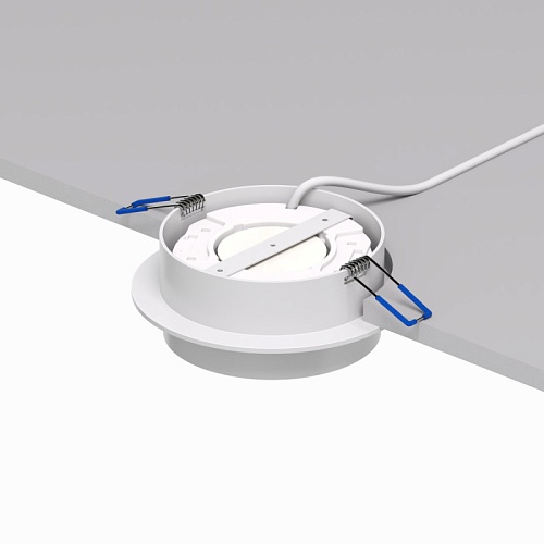 картинка Denkirs  Точечный встраиваемый светильник FLAT DK2090-WH