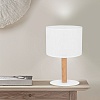 картинка TK Lighting Настольный светильник с тканевым абажуром 5217