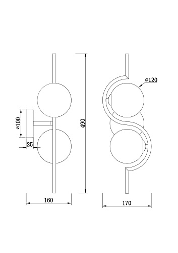 картинка Freya Настенный светильник (бра) Гармония / Harmonie