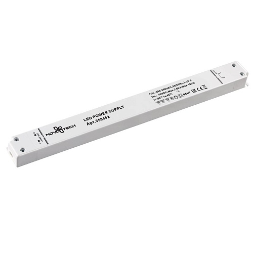 картинка NOVOTECH 358452 DRIVE NT20 143 белый Выносной драйвер IP20 100W 48V