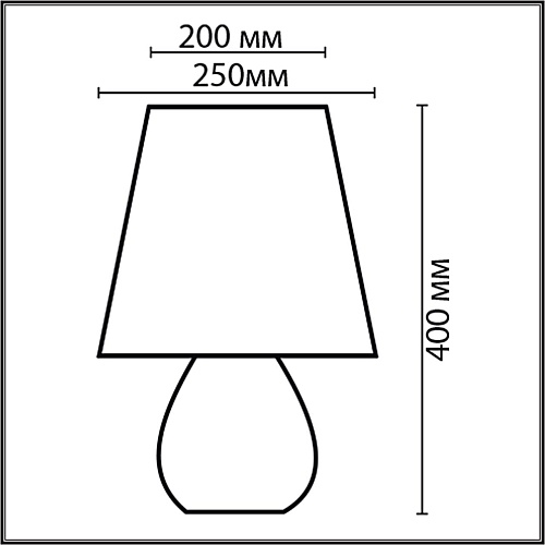 картинка LUMION 8120/1T COMFI LN26 477 белый, керамика/текстиль Настольная лампа E27 1*60W 220V SONA