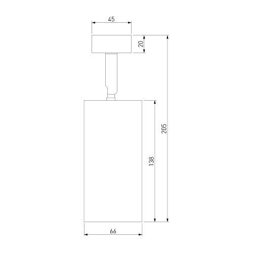 картинка Elektrostandard Светодиодный светильник Diffe белый 85266/01