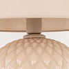 картинка TK Lighting Настольный светильник с тканевым абажуром 5591 Santana Ecru