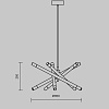 картинка Freya Подвесной светильник Жезлы / Wands