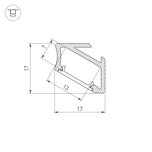 картинка Arlight Профиль  026693(1)