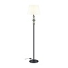 картинка ODEON LIGHT 4896/1F MODERN ODL_EX23 109 черный матов./серый/молочный металл/керамика/ткань Торшер E2