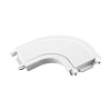 картинка NOVOTECH 135208 SHINO NT23 176 белый Соединитель с токопроводом "L" для низковольтного шинопровода I