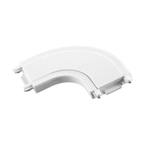 картинка NOVOTECH 135208 SHINO NT23 176 белый Соединитель с токопроводом "L" для низковольтного шинопровода I