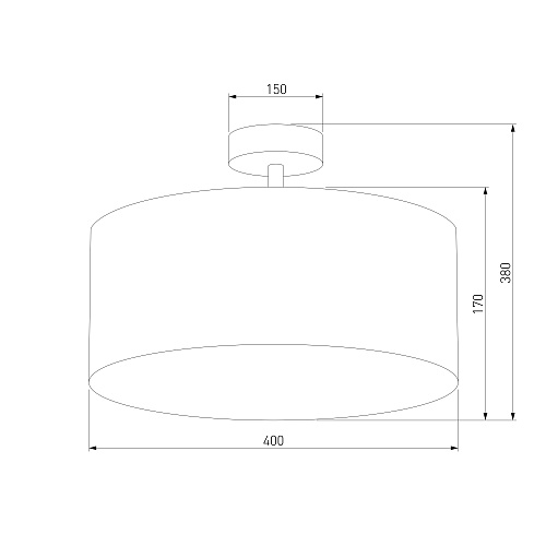 картинка TK Lighting Потолочный светильник 4240 Rondo Graphite