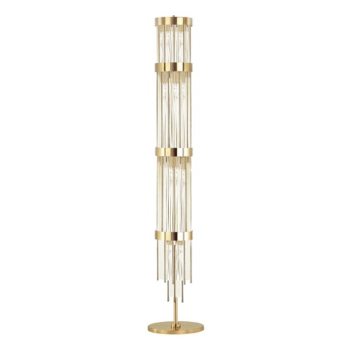 картинка ODEON LIGHT 4788/12F HALL ODL21 642 золото/металл/стекло Торшер E14 12*40W YORK