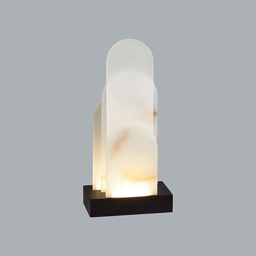 картинка ODEON LIGHT 5438/12TL HIGHTECH ODL_EX25 081 черный/металл/смола под алебастр /акрил Настольная лампа