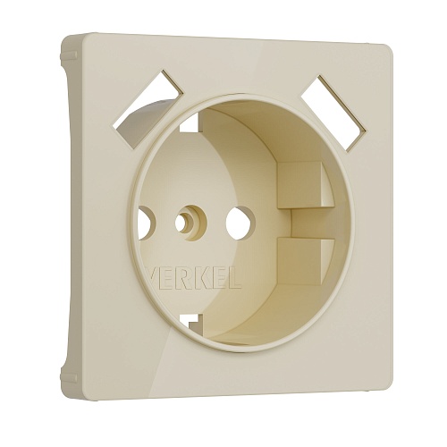 картинка WERKEL Накладка для розетки USB (айвори акрил) W1179543