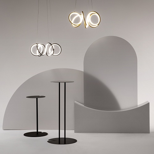 картинка Maytoni Подвесной светильник Изгиб / Curve 2600-3500К 52Вт