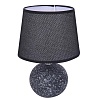картинка LUMION 8214/1T CLASSI LN26 505 черный, керамика/текстиль Настольная лампа Е27 1*60W 220V TAREKA
