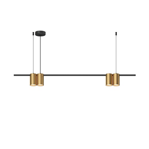 картинка Denkirs Подвесной светильник ORBIT DK4061-BK+SG