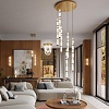 картинка ODEON LIGHT 5455/15TL L-VISION ODL_EX26 043 сатин.латунь/терракот/черный Настольная лампа LED 15W 40