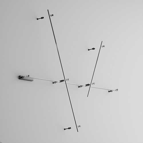 картинка Maytoni Шинопровод 1м Flarity черный