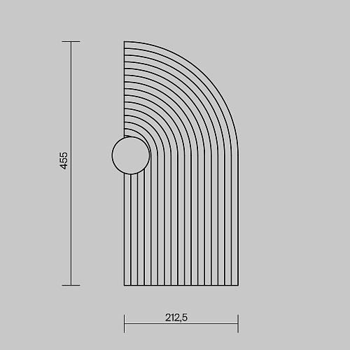 картинка Freya Настенный светильник (бра) Фетр / Felt