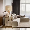 картинка TK Lighting Напольный светильник с тканевым абажуром 16020 Grand