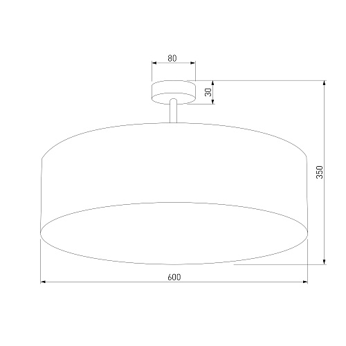 картинка TK Lighting Потолочный светильник 6248 Rondo Linen
