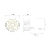 картинка Denkirs Светодиодный модуль  DK3000-8W dim