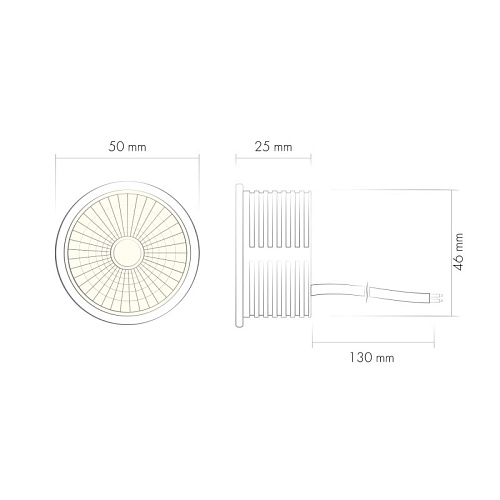 картинка Denkirs Светодиодный модуль  DK3000-8W dim