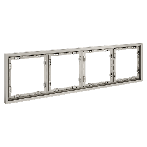 картинка Рамка пластиковая VOLTUM S70 на 4 поста, (кашемир)