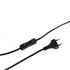 картинка LUMION 8302/1T MODERNI LN26 519 бронза/черный/бежевый, металл/текстиль Настольная лампа E27 1*60W 22