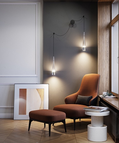 картинка Maytoni Настенный светильник (бра) Синтези / Sintesi 3000К 24Вт