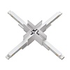 картинка NOVOTECH 135127 SHINO NT21 043 белый Соединитель с токопроводом для шинопровода Х-образный IP20 48V 