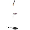 картинка ODEON LIGHT 4240/1F HIGHTECH ODL21 321 черн/зол/металл Напольн.св-ник c выкл, USB IP20 LED GU10 max 