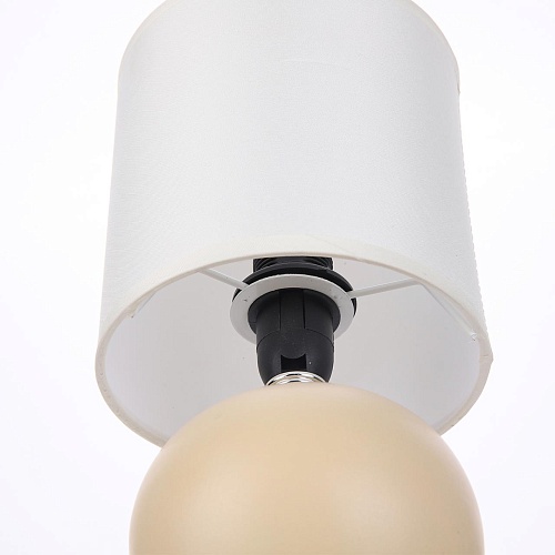 картинка LUMION 8224/1T CLASSI LN26 493 желтый, керамика/текстиль Настольная лампа E14 1*40W 220V OCTAVIA