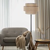 картинка TK Lighting Напольный светильник с тканевым абажуром 5405 Calisto