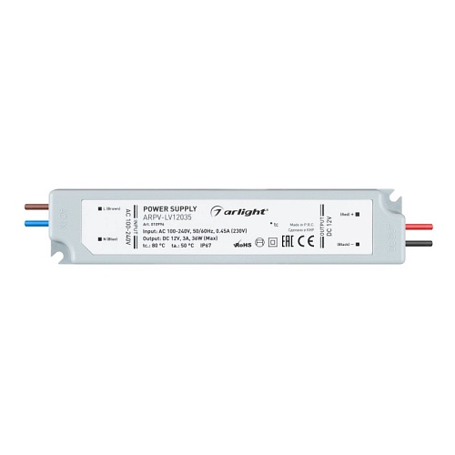 картинка Arlight Блок питания для светодиодной ленты  010996