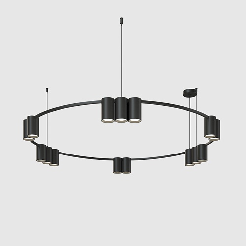 картинка Denkirs Подвесной светильник ORBIT DK4067-BK