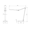 картинка Elektrostandard Светильник светодиодный настольный Great графит TL70240