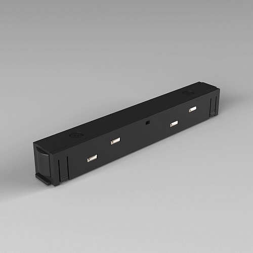 картинка Elektrostandard Slim Magnetic Прямой коннектор черный 95135/00 95135/00