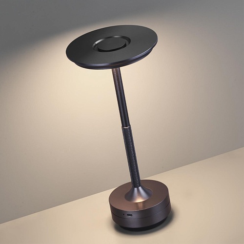 картинка ODEON LIGHT 5034/6TL L-VISION ODL24 543 черный никель/металл/акрил Настольная лампа LED 6W 3000K-570