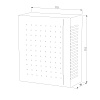 картинка Elektrostandard Звонок электромеханический 1M IP44 DBQ26M WM белый