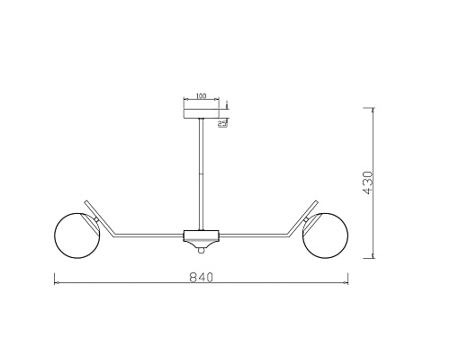 картинка Freya Люстра Лунный камень / Moonrock
