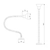 картинка Elektrostandard Подсветка галогенная 1214 MR16 хром