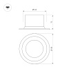 картинка Arlight Светильник Downlight  041464