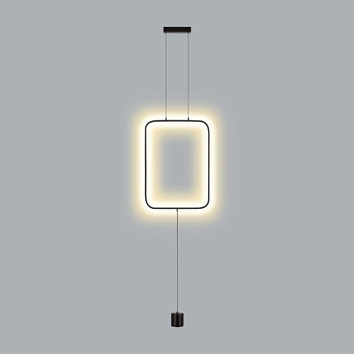 картинка ODEON LIGHT 7022/27FLA HIGHTECH ODL25 283 Напольный светильник черный/металл/акрил IP20 LED 3000K 22