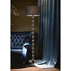 картинка LUMION 8079/1F NEOCLASSI LN26 467 хром/черный металл/текстиль Торшер E27 1*60W 220V NAVILA