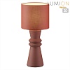 картинка LUMION 8131/1T MODERNI LN26 479 терракотовый, керамика/текстиль Настольная лампа E27 1*60W 220V SEGI