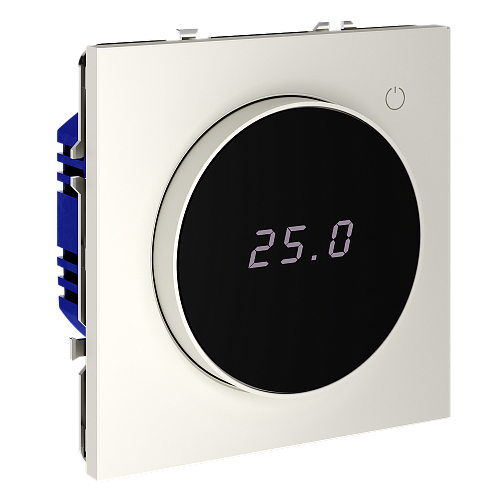 картинка Терморегулятор электронный VOLTUM S70 с индикацией и датчиком, для теплого пола, (хлопок)