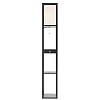 картинка LUMION 8092/1F COMFI LN26 460 черный/белый, дерево/текстиль Торшер Е27 1*60W 220V PRACTIC