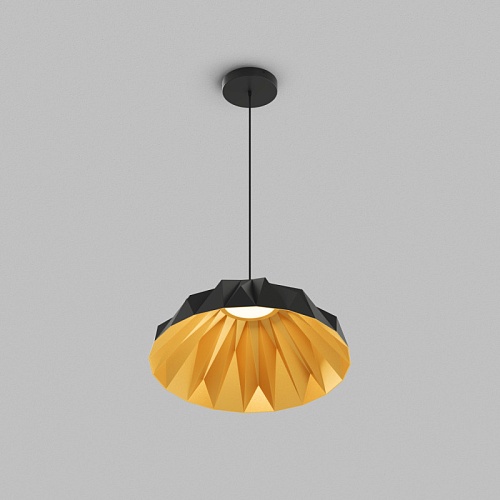 картинка Denkirs Подвесной светильник ORIGAMI DK6655-BK+SG